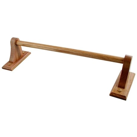Ldr Industries Ldr 18in. Rustic Oak Towel Bar  165-9860 165-9860